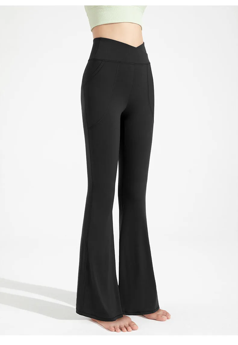 4FunGift® Goddess High-waisted Tummy Control and Hip-lifting Wide-leg Pants