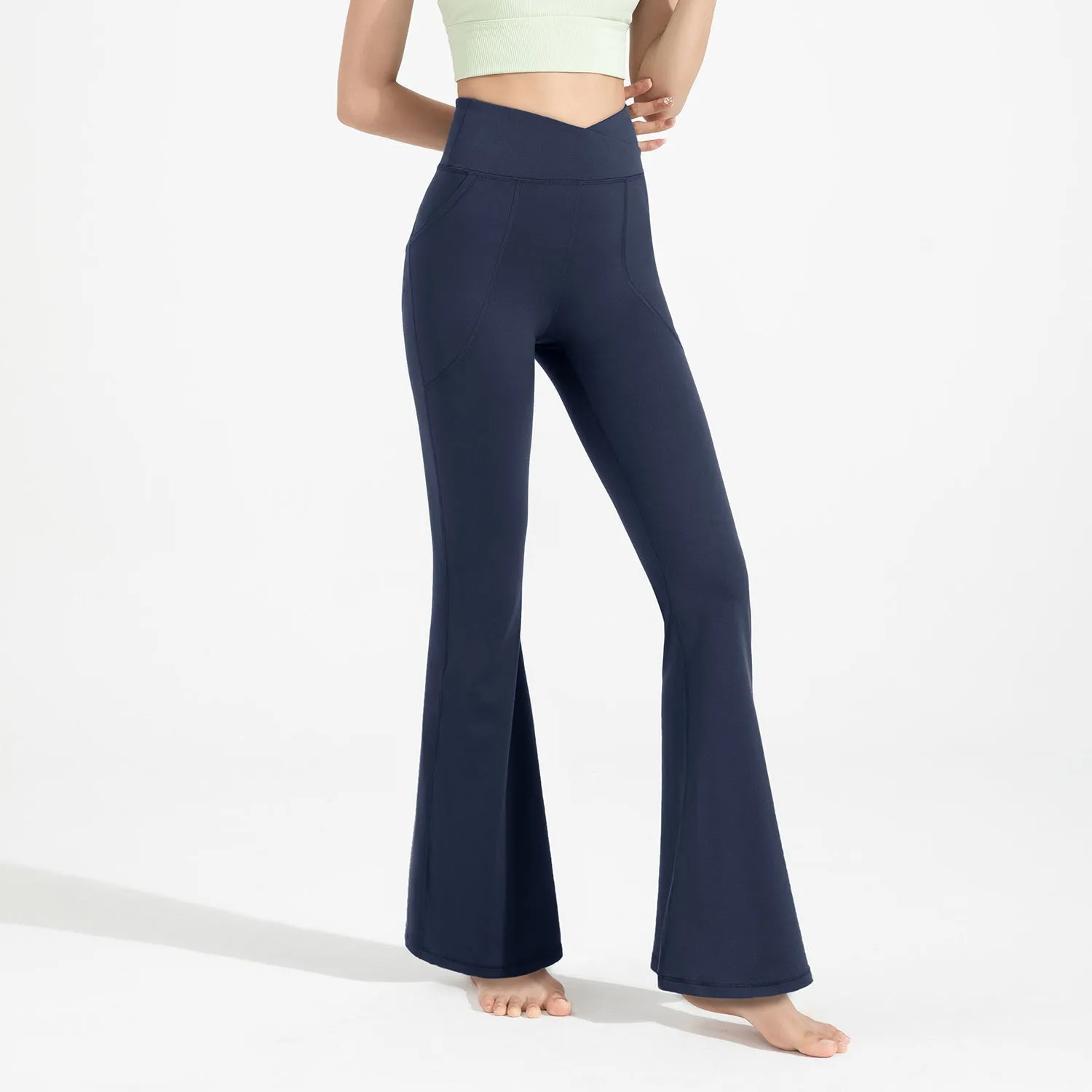4FunGift® Goddess High-waisted Tummy Control and Hip-lifting Wide-leg Pants