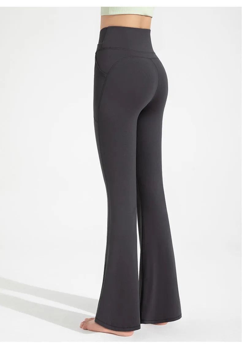 4FunGift® Goddess High-waisted Tummy Control and Hip-lifting Wide-leg Pants