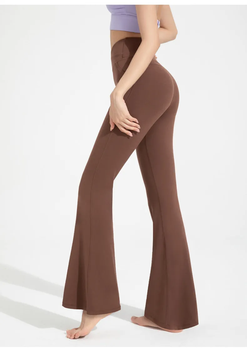 4FunGift® Goddess High-waisted Tummy Control and Hip-lifting Wide-leg Pants