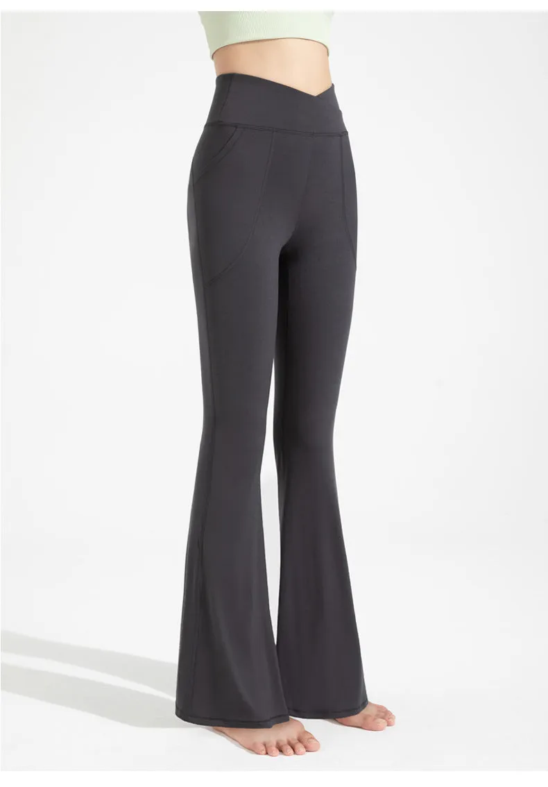 4FunGift® Goddess High-waisted Tummy Control and Hip-lifting Wide-leg Pants