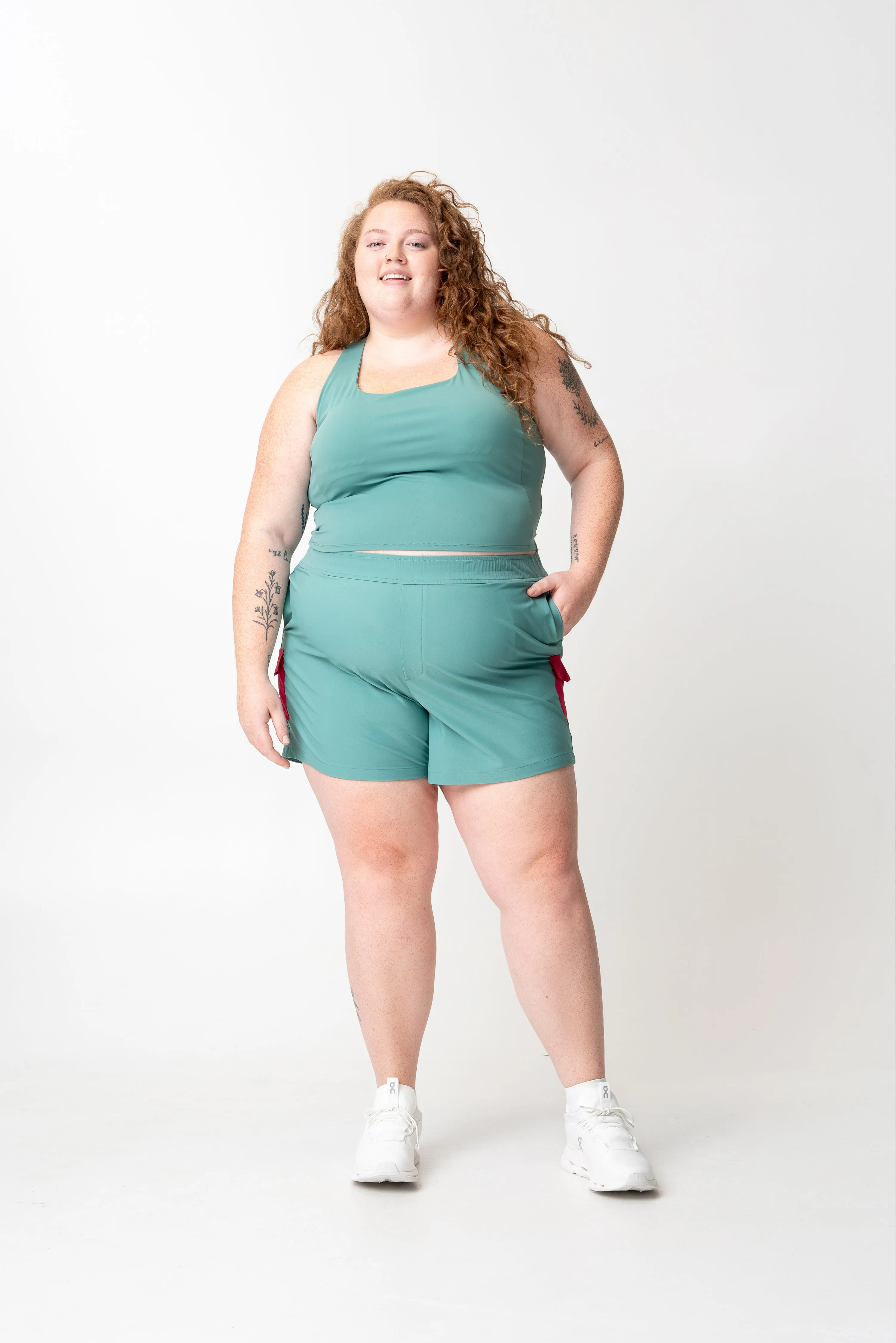 adventure performance racerback tank