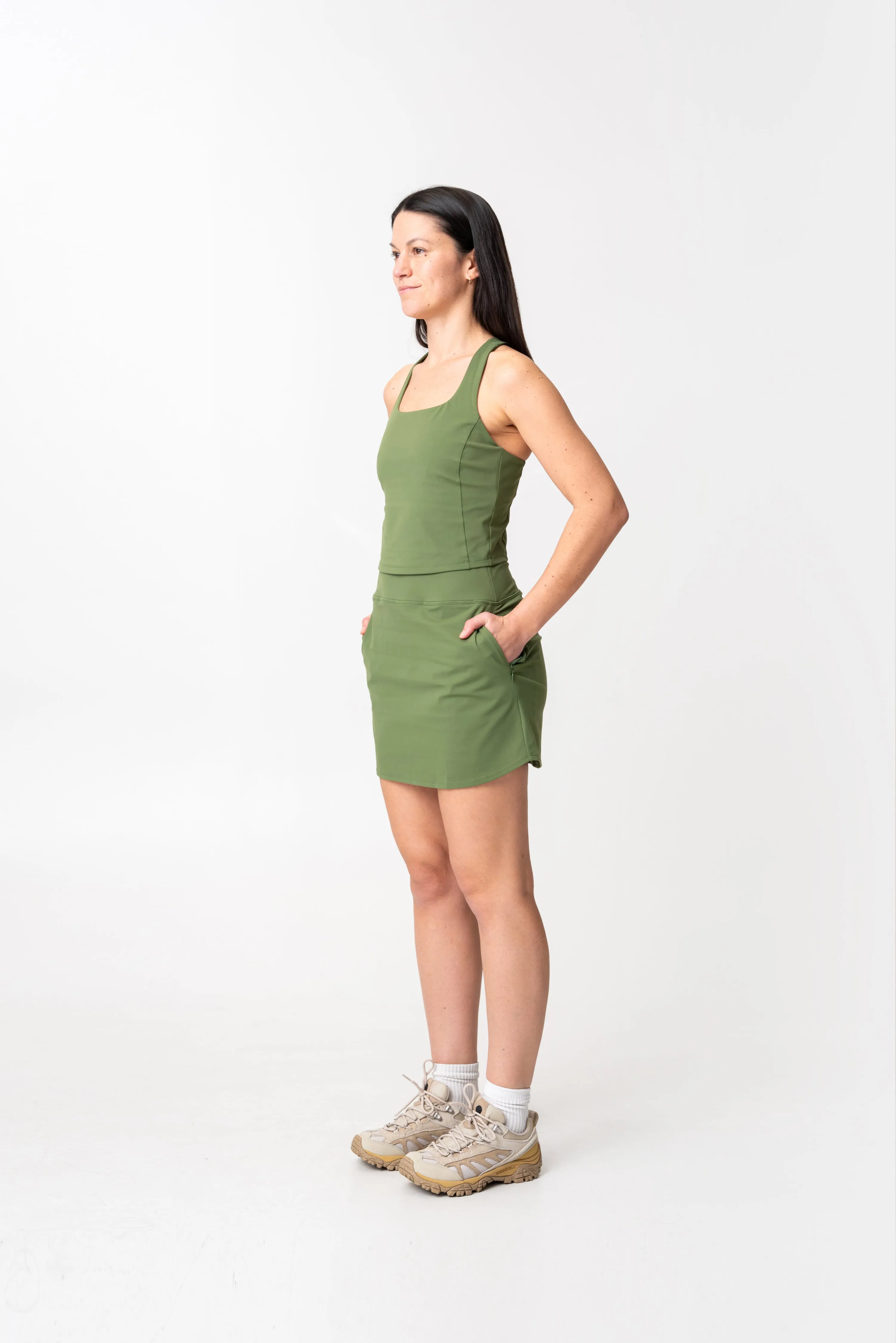 adventure performance racerback tank