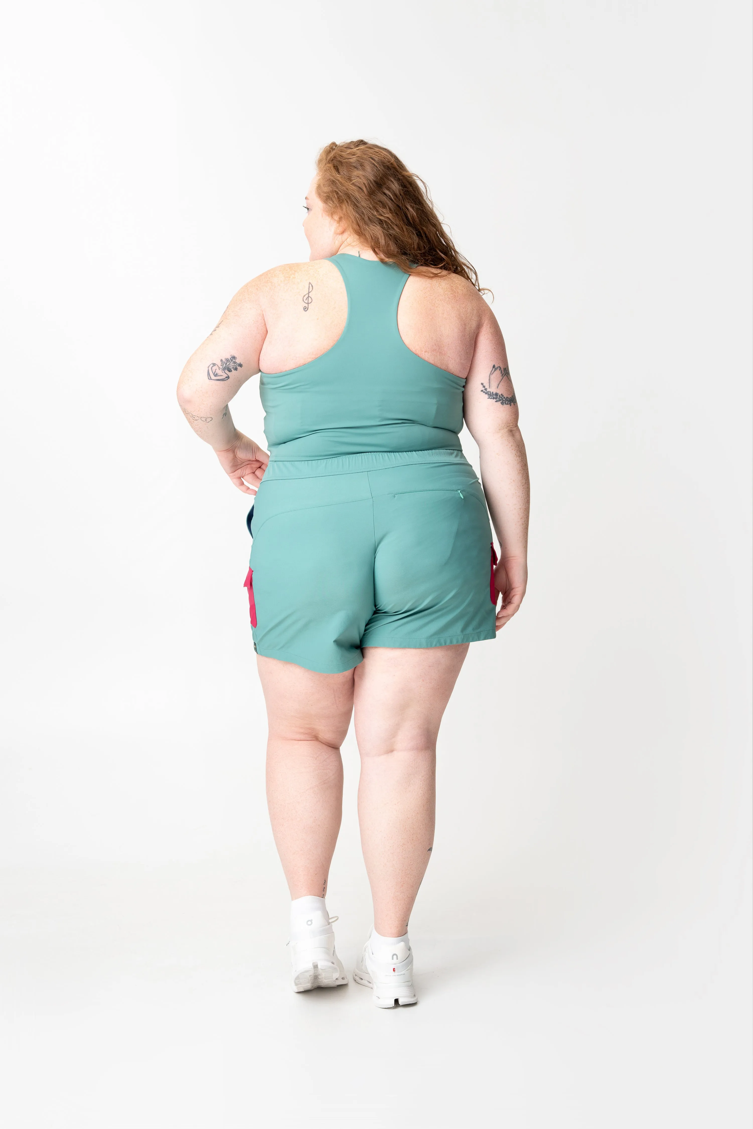 adventure performance racerback tank
