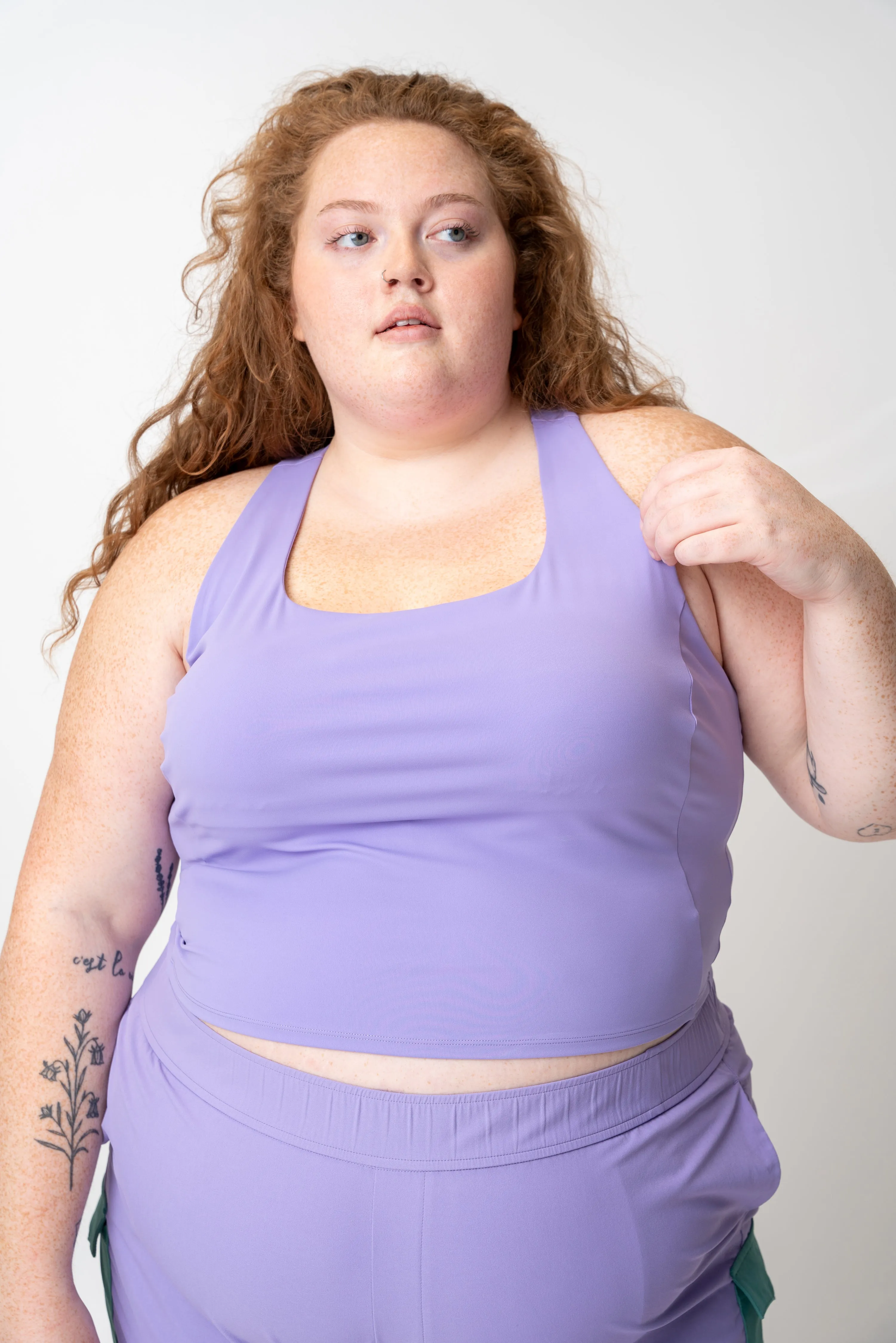 adventure performance racerback tank