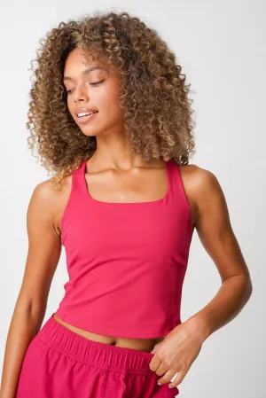 adventure performance racerback tank