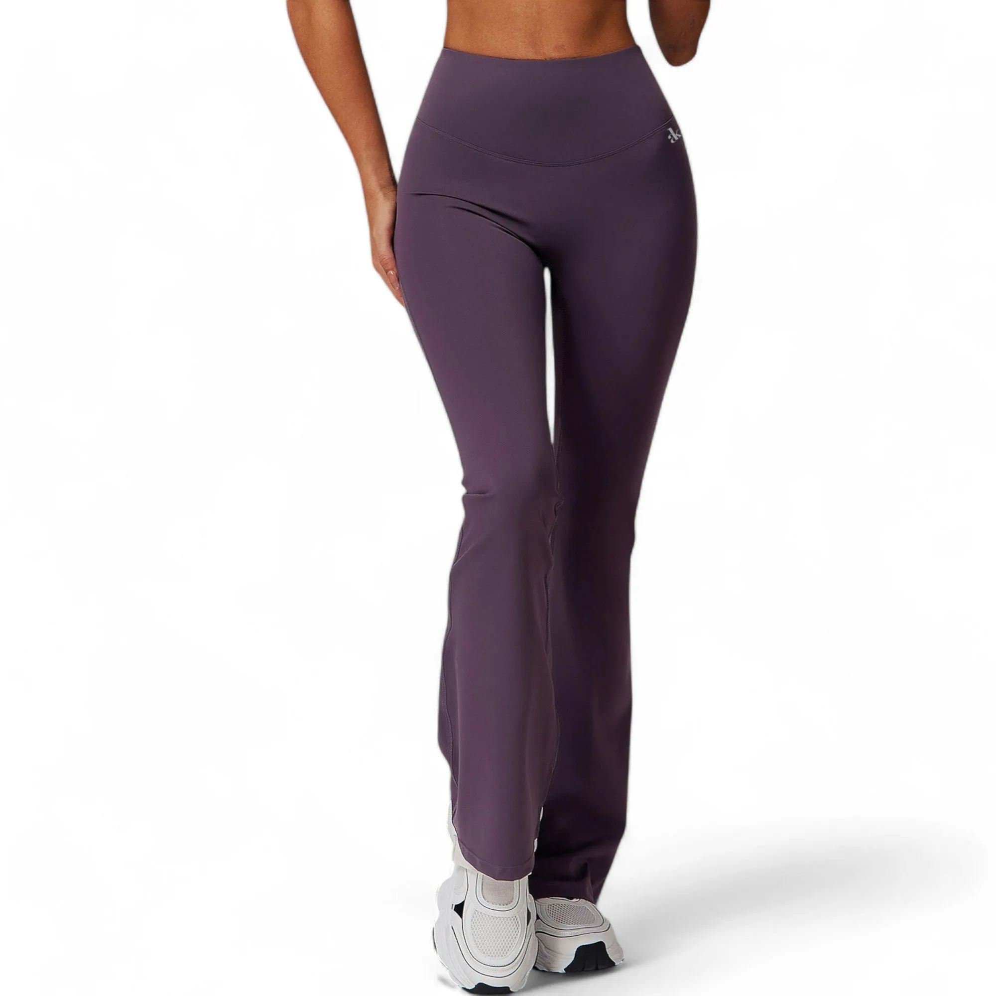 Anna-Kaci Women's High Waist Flared Leg Yoga Pants