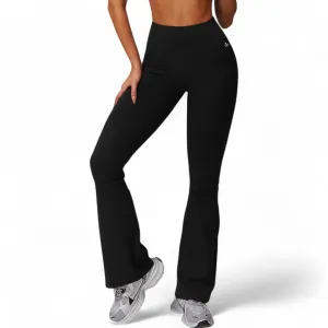 Anna-Kaci Women's High Waist Flared Leg Yoga Pants