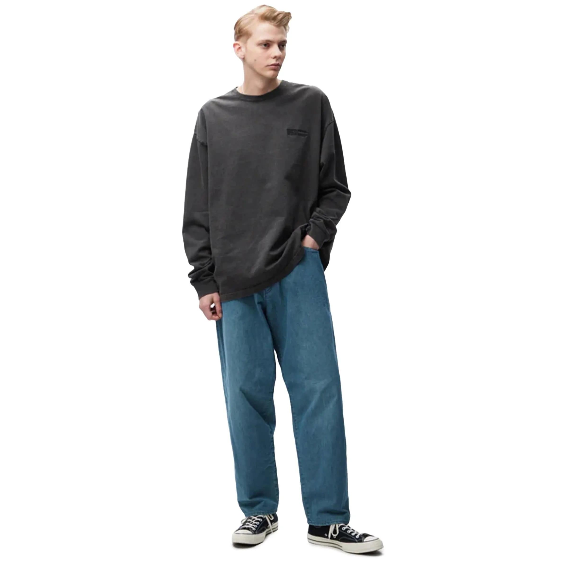 BAGGYSILHOUETTE DENIM PANTS