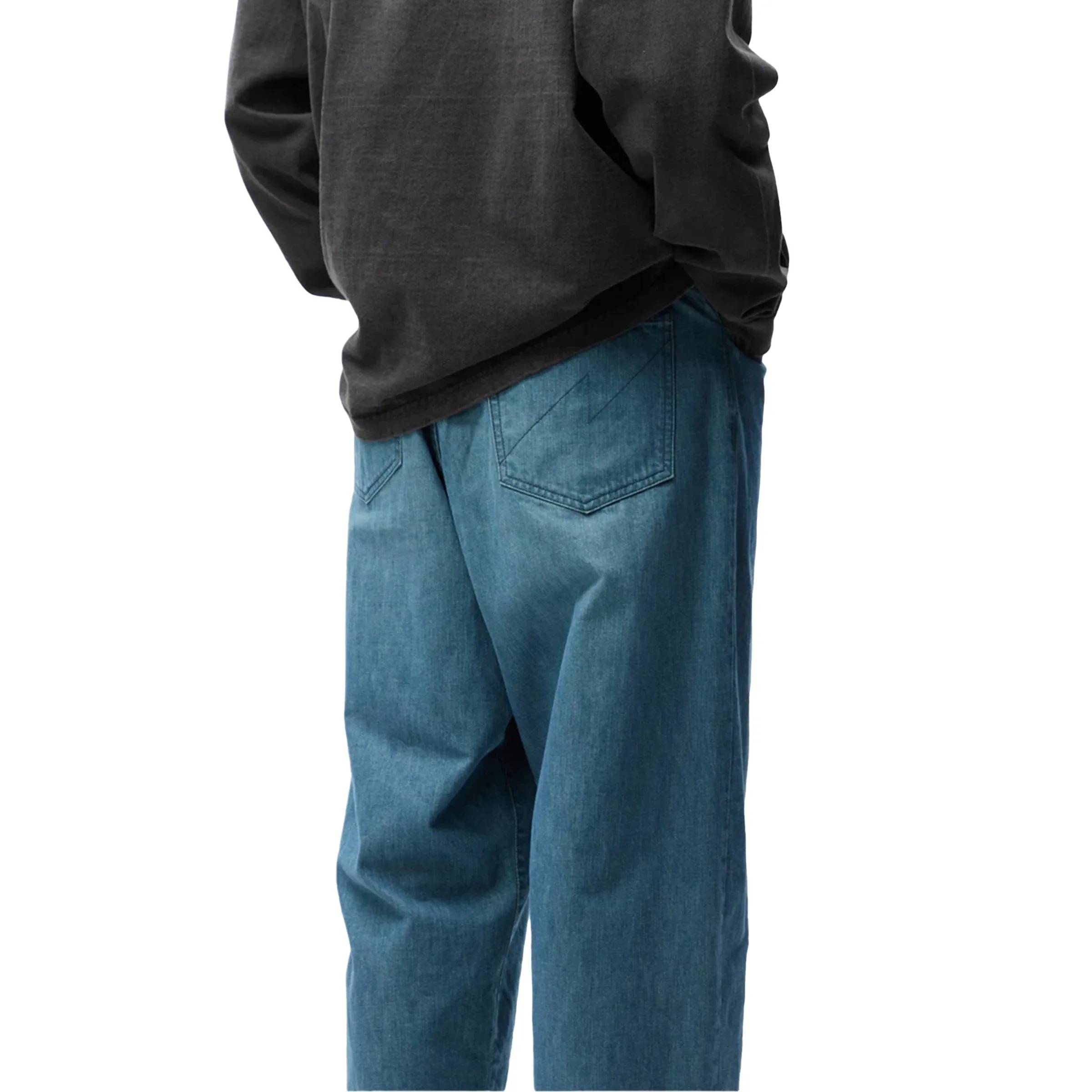 BAGGYSILHOUETTE DENIM PANTS