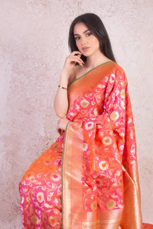 Benarasi silk handloom saree E9_245