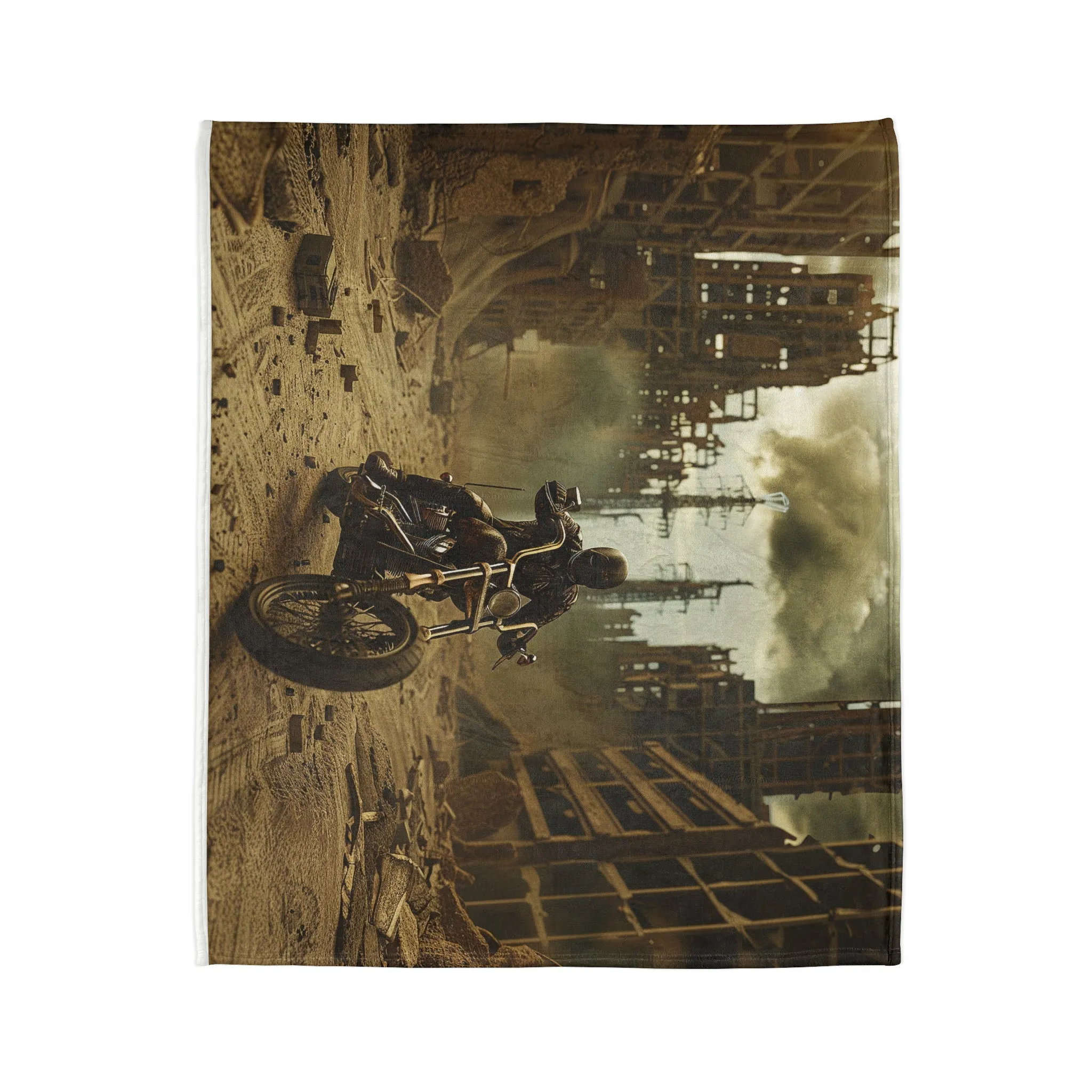 Biker #3 - Soft Polyester Blanket