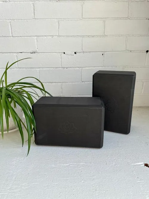 Black Foam Yoga Block
