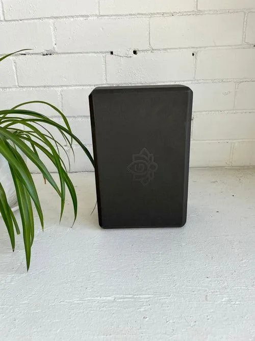 Black Foam Yoga Block