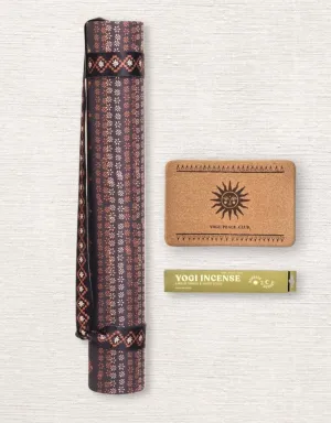 Black Friday Nomad Pack - Yoga Mat   Block   Strap   Incense
