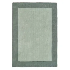 Borders Rug Sage Green