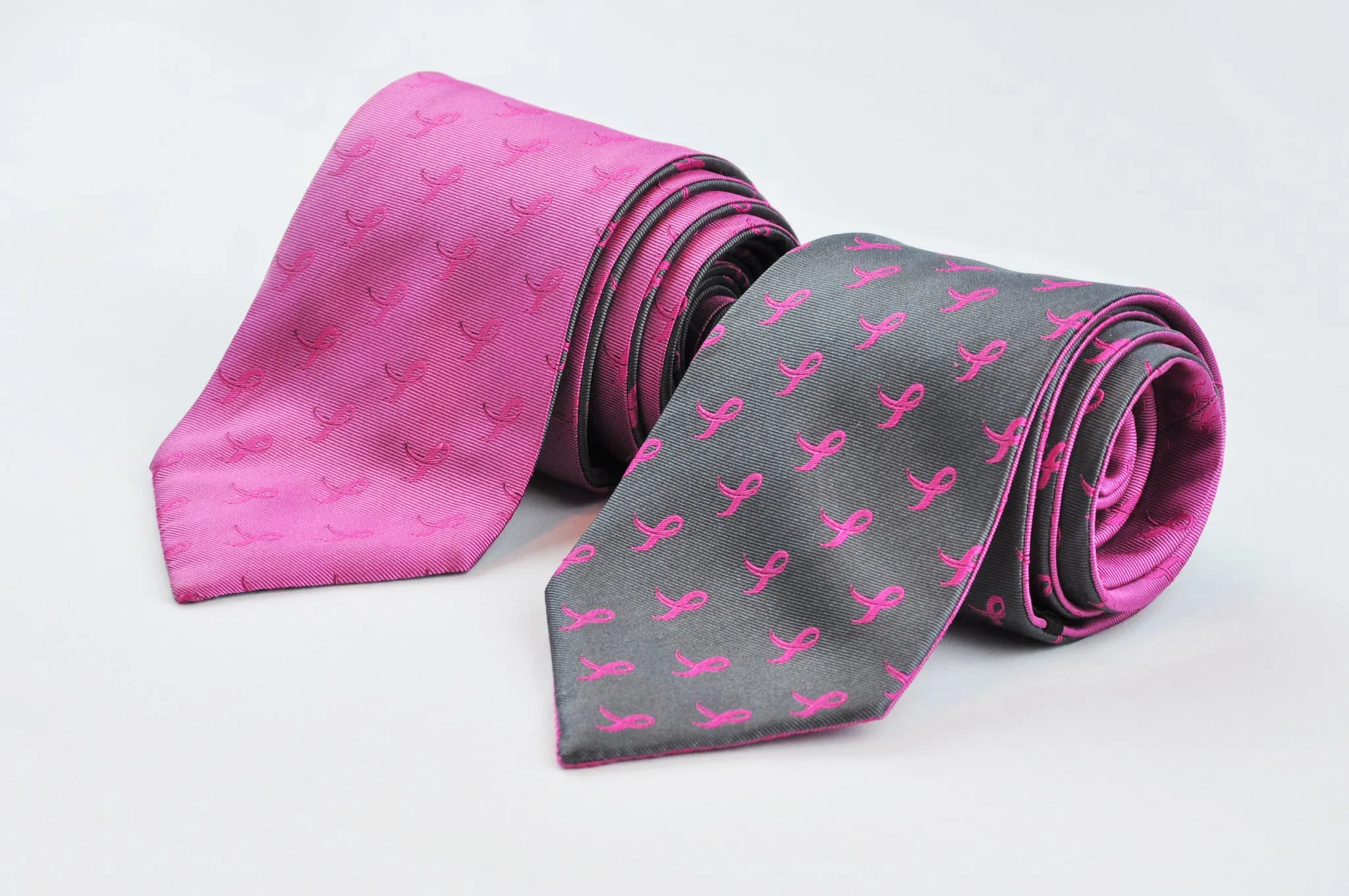Breast Cancer Awareness Ribbon Reversible Necktie (SOLD OUT)