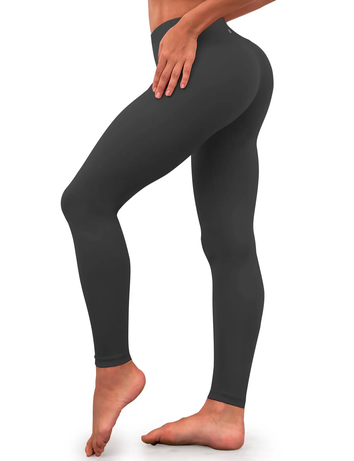 BUBBLELIME 75N/25S Mid Waist Yoga Pants 22"/26" inseam_yoga