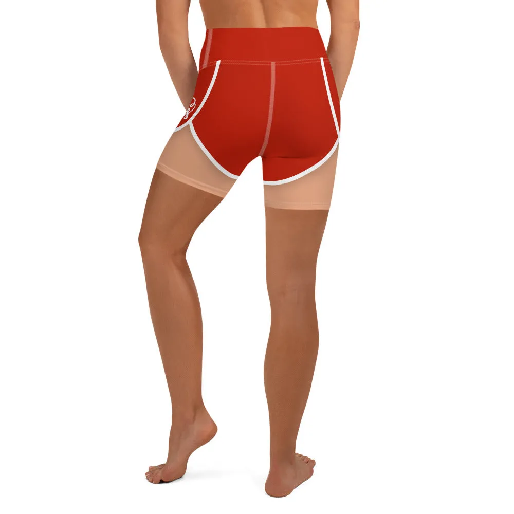 Christmas Shorts Yoga Shorts