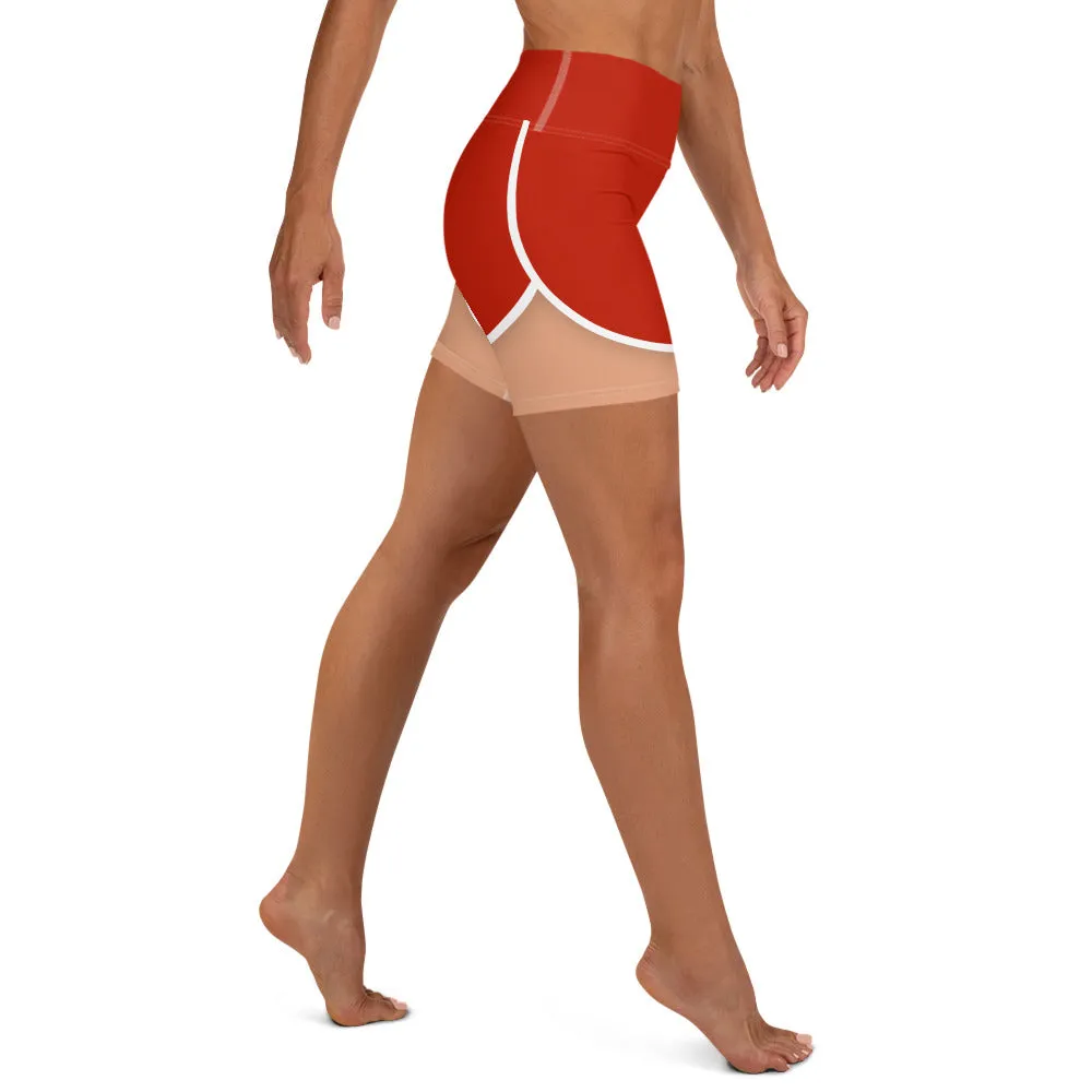 Christmas Shorts Yoga Shorts