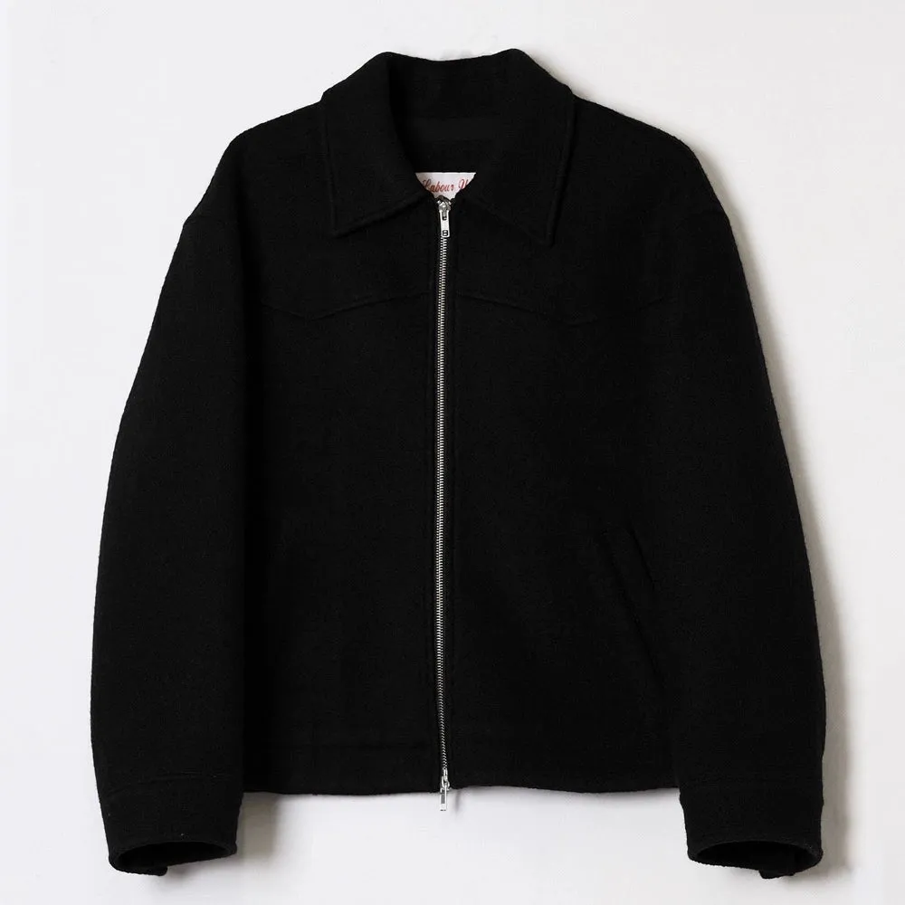 Classic Zip-Up Wool Jacket