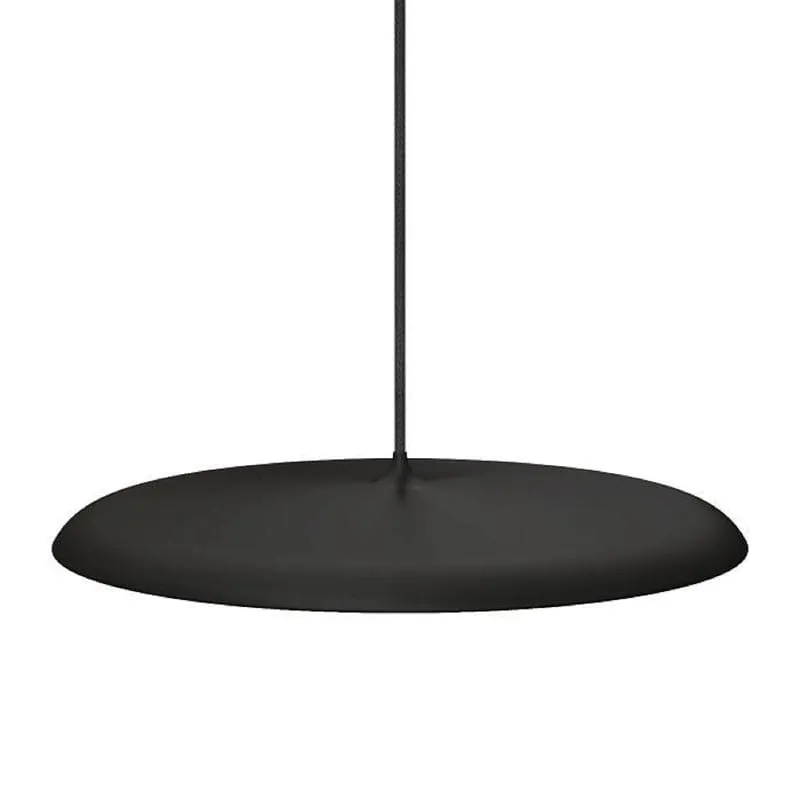 Contemporary Round Disc Pendant Light