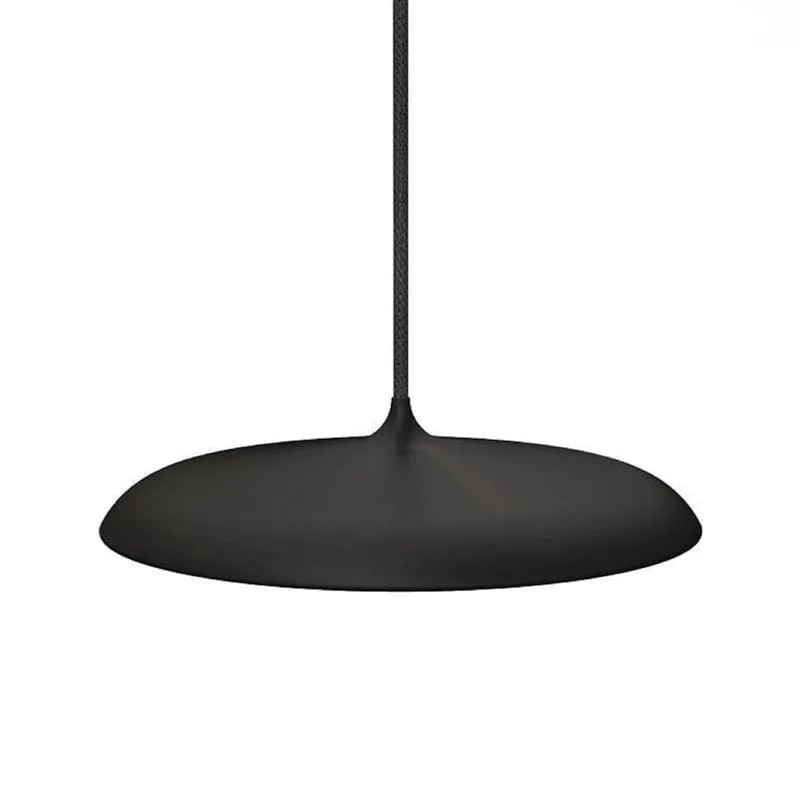 Contemporary Round Disc Pendant Light
