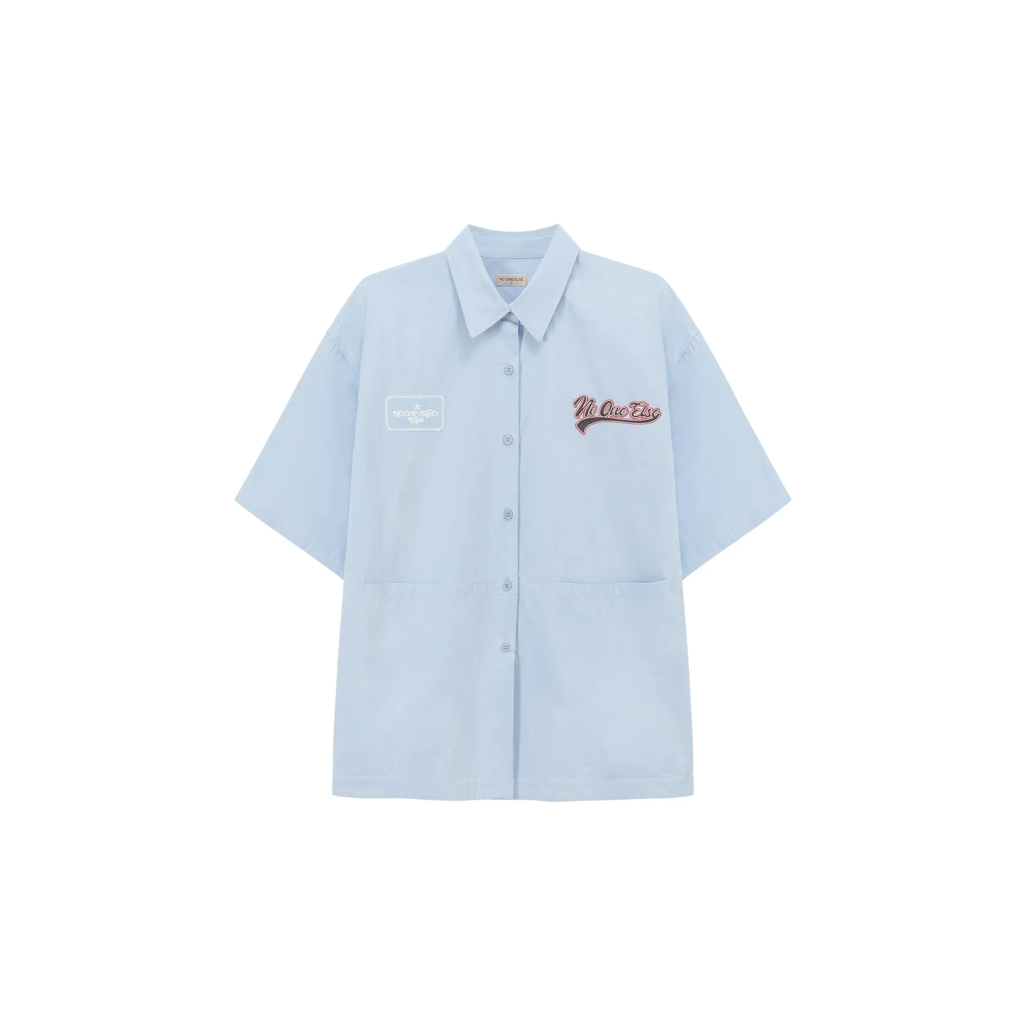 Cotton Loose-Fitting Daily Shirt