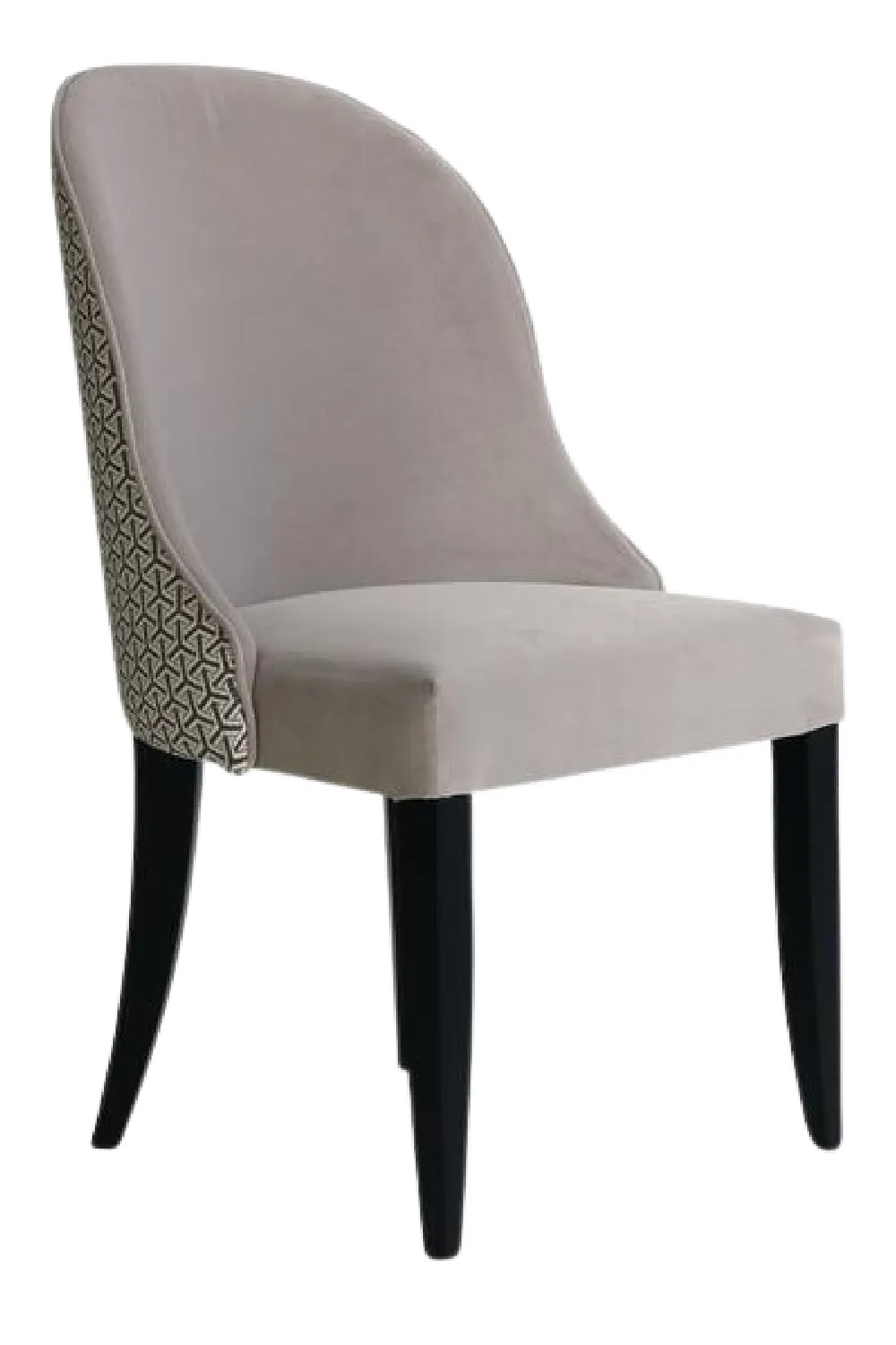 Curved Back Upholstered Dining Chair | Andrew Martin Aldwick