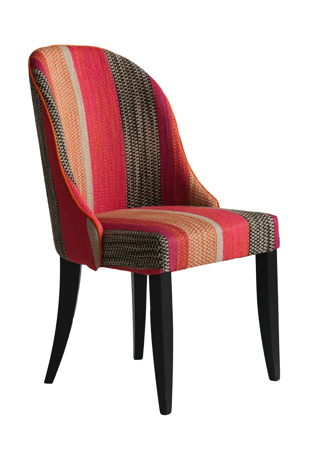 Curved Back Upholstered Dining Chair | Andrew Martin Aldwick