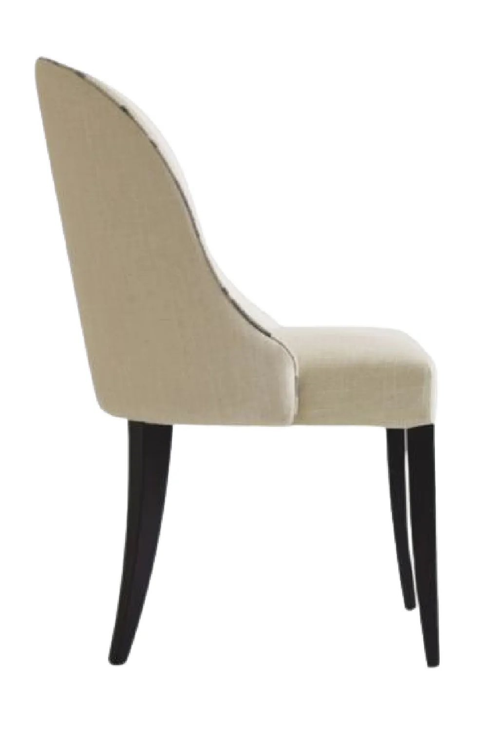 Curved Back Upholstered Dining Chair | Andrew Martin Aldwick