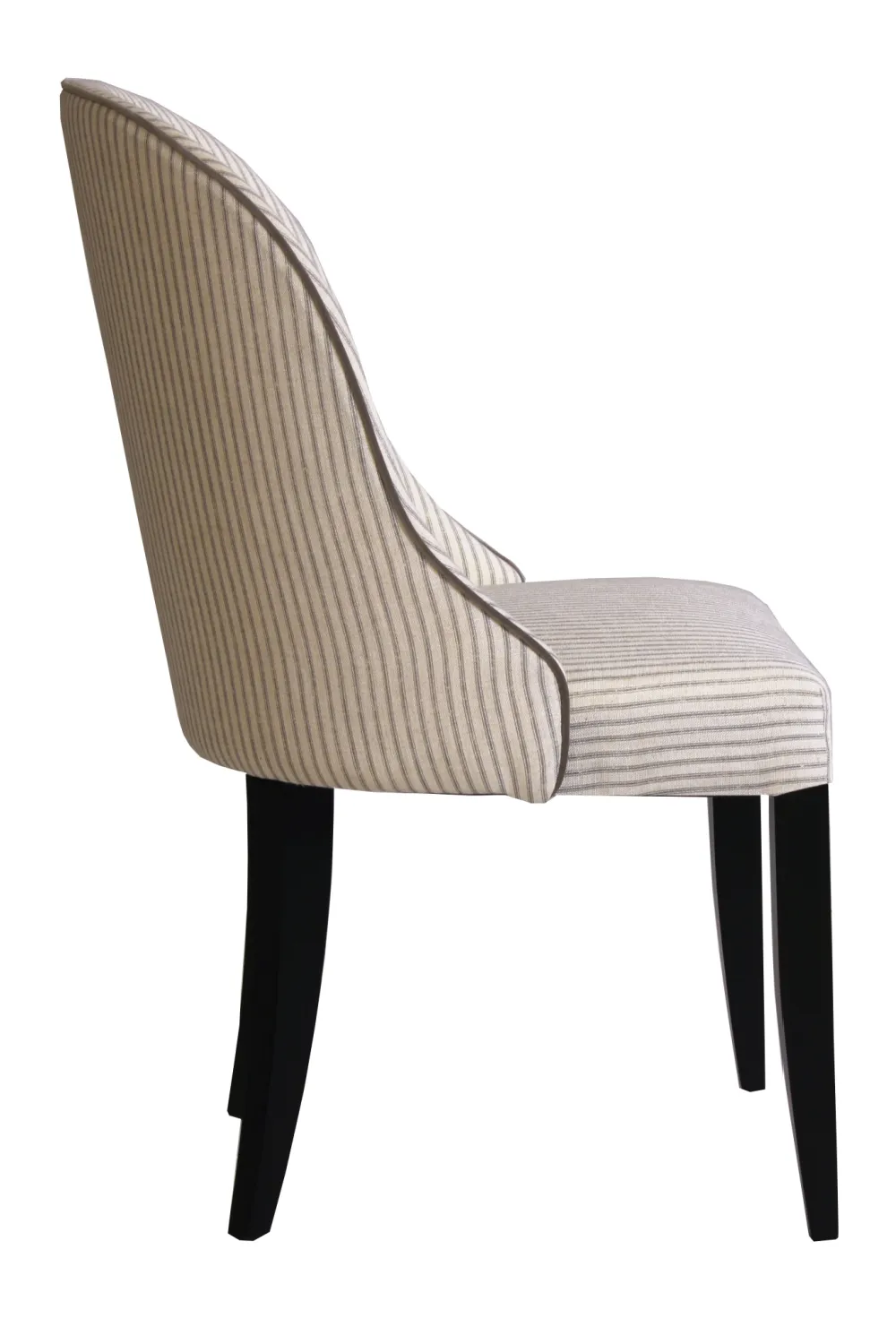 Curved Back Upholstered Dining Chair | Andrew Martin Aldwick