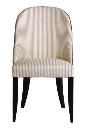 Curved Back Upholstered Dining Chair | Andrew Martin Aldwick