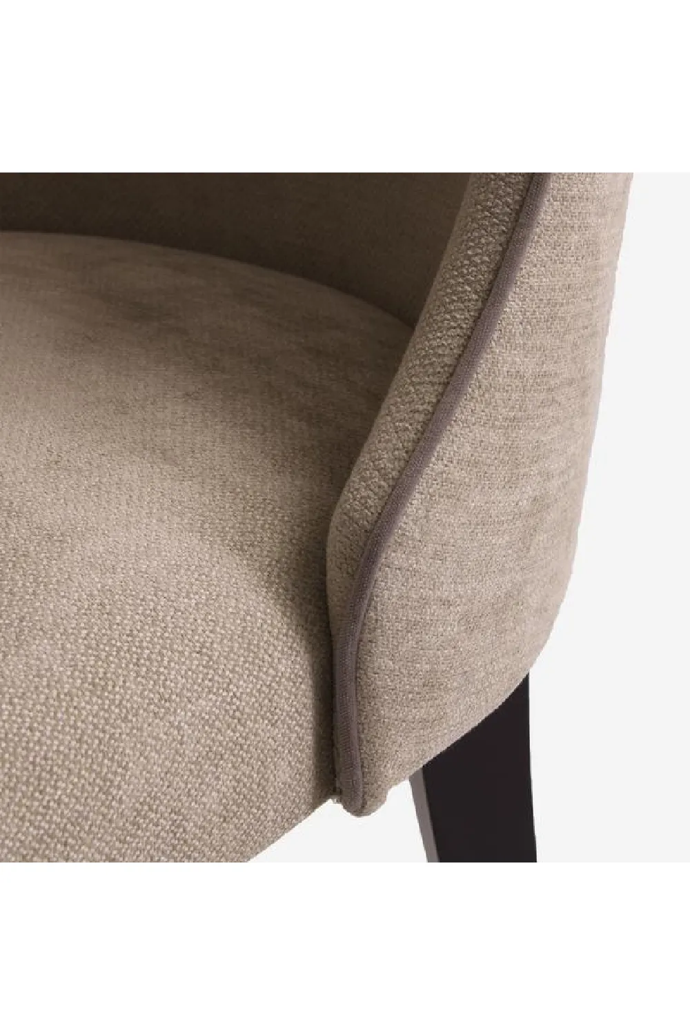 Curved Back Upholstered Dining Chair | Andrew Martin Aldwick
