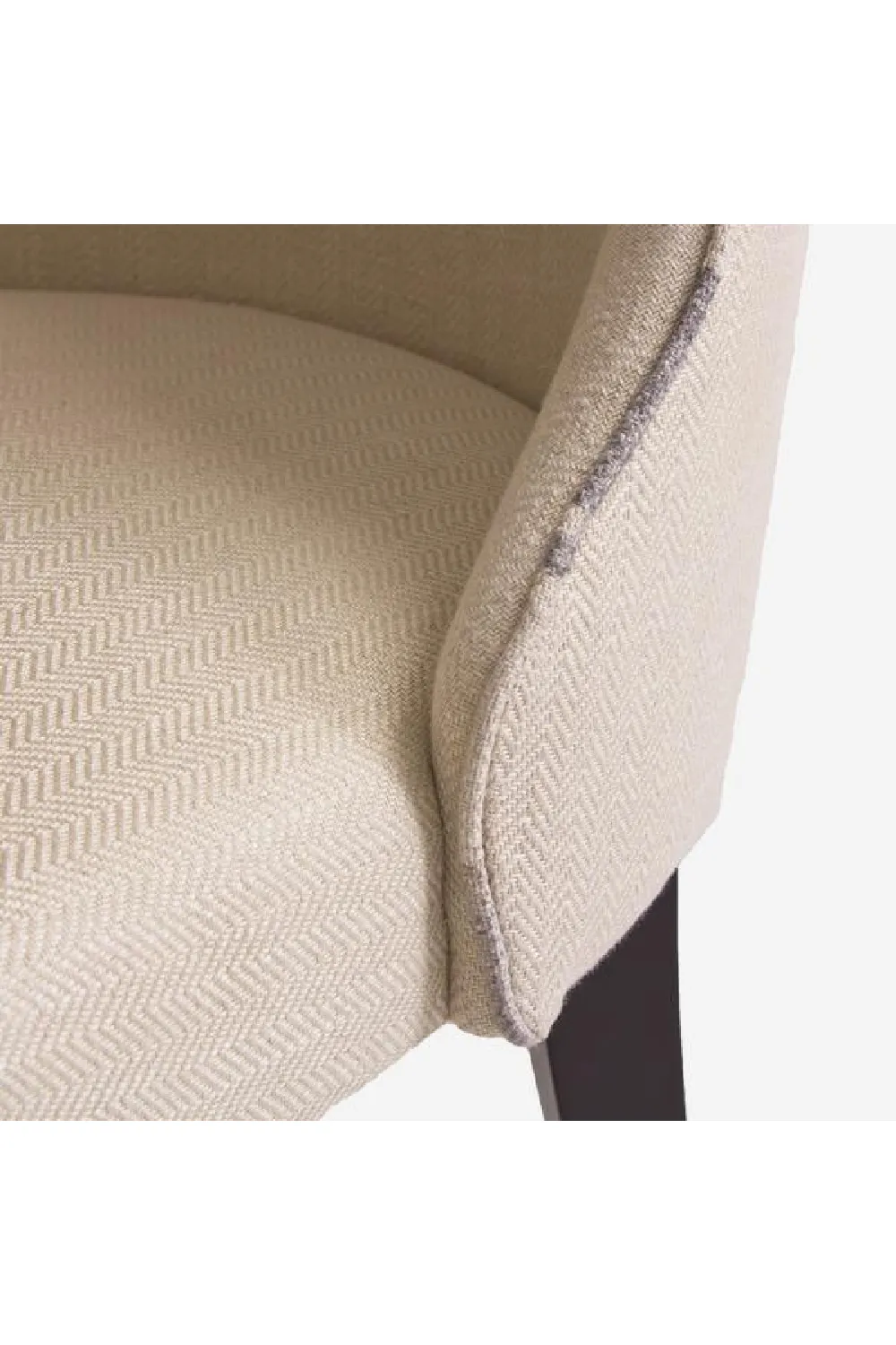 Curved Back Upholstered Dining Chair | Andrew Martin Aldwick