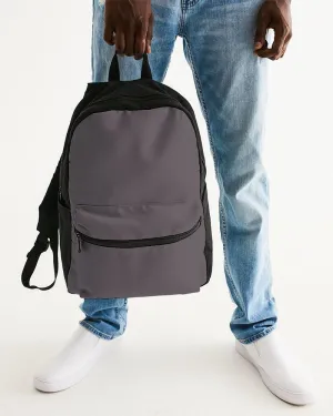 Dark Magenta Gray Canvas Backpack | Dark Pale Magenta Gray | C0M10Y0K80
