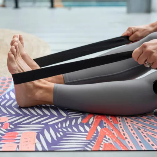 Eco-Friendly Yoga Mat - Nicole Orange by Frew Halbert