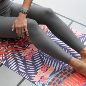 Eco-Friendly Yoga Mat - Nicole Orange by Frew Halbert