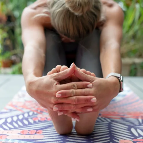 Eco-Friendly Yoga Mat - Nicole Orange by Frew Halbert