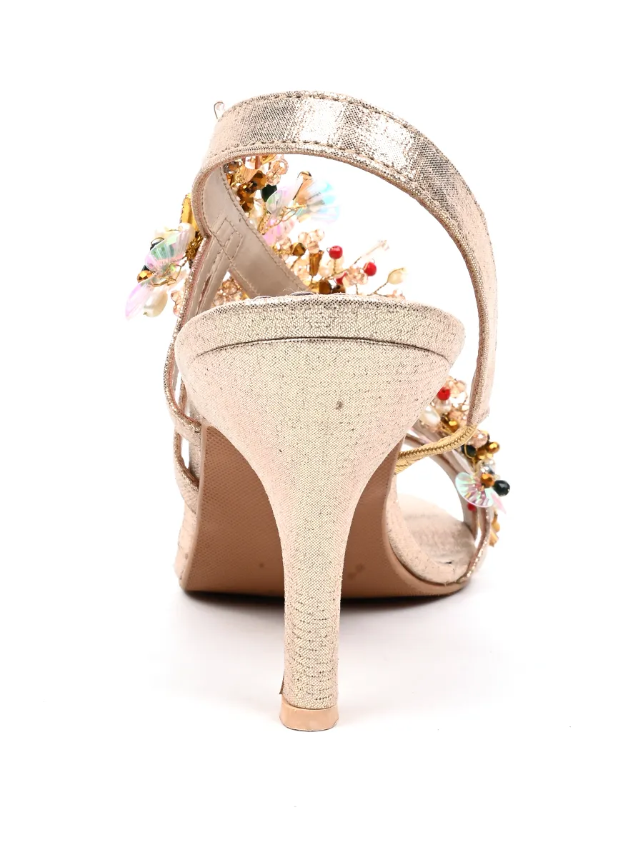 Golden Fancy Sandal