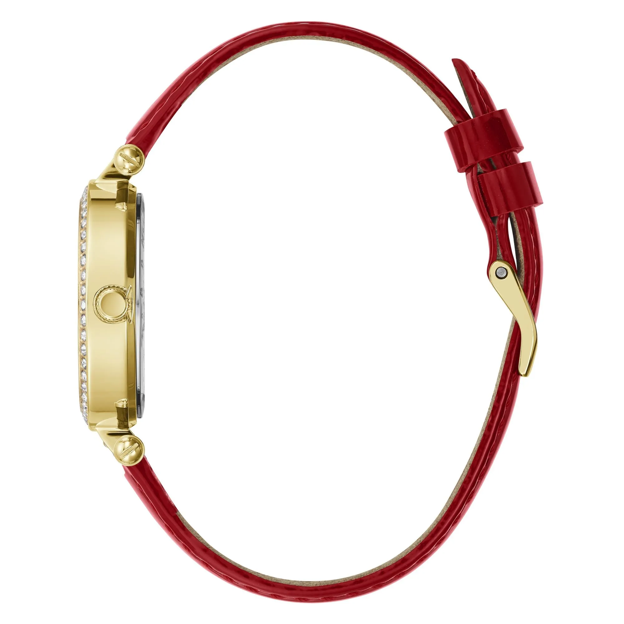Guess Red Dial Women Analog Watch - GW0435L1