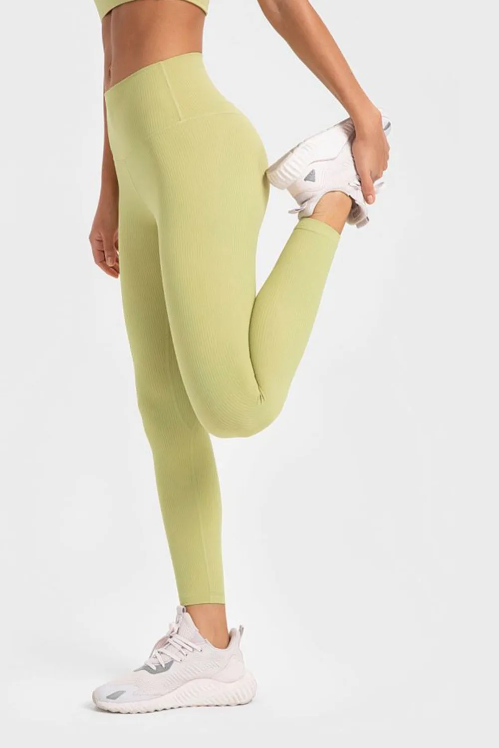 Highly Stretchy, Wide Waistband Yoga Leggings