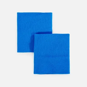 Hue Blue Drip Wristbands (Pair)
