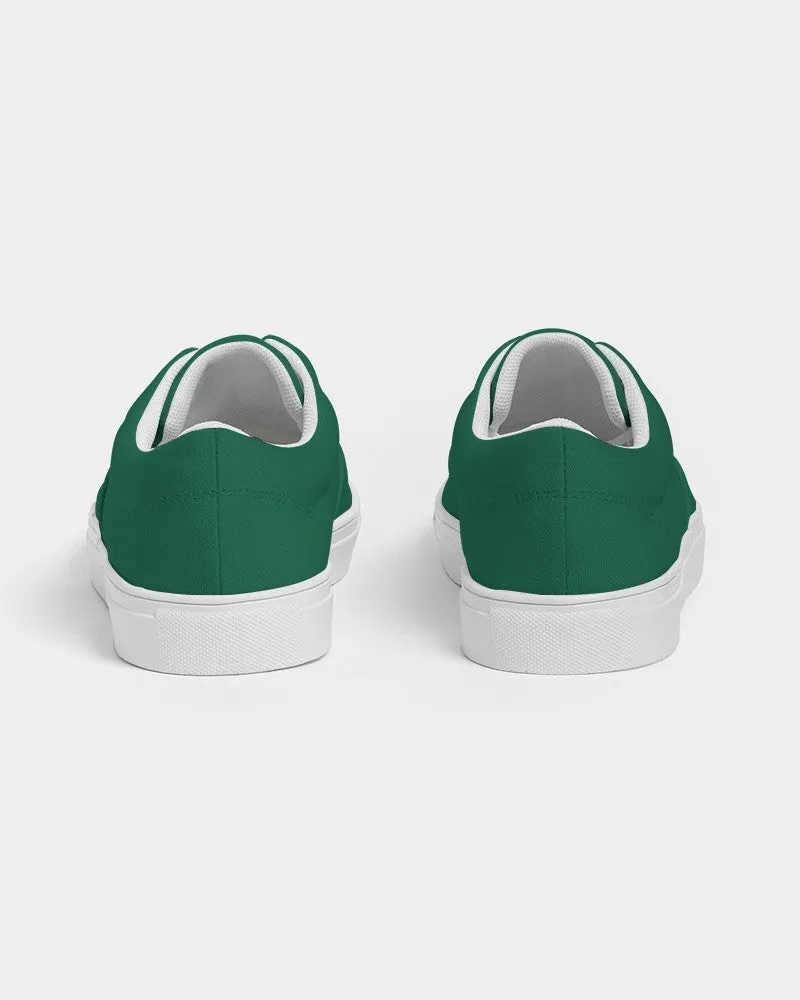Medium Dark Cool Green Men's Canvas Sneakers | Men's | Medium Dark Pure Cool Green | C100M0Y75K60