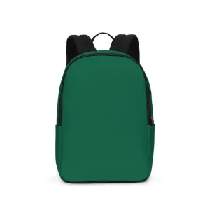 Medium Dark Cool Green Waterproof Backpack | Medium Dark Pure Cool Green | C100M0Y75K60