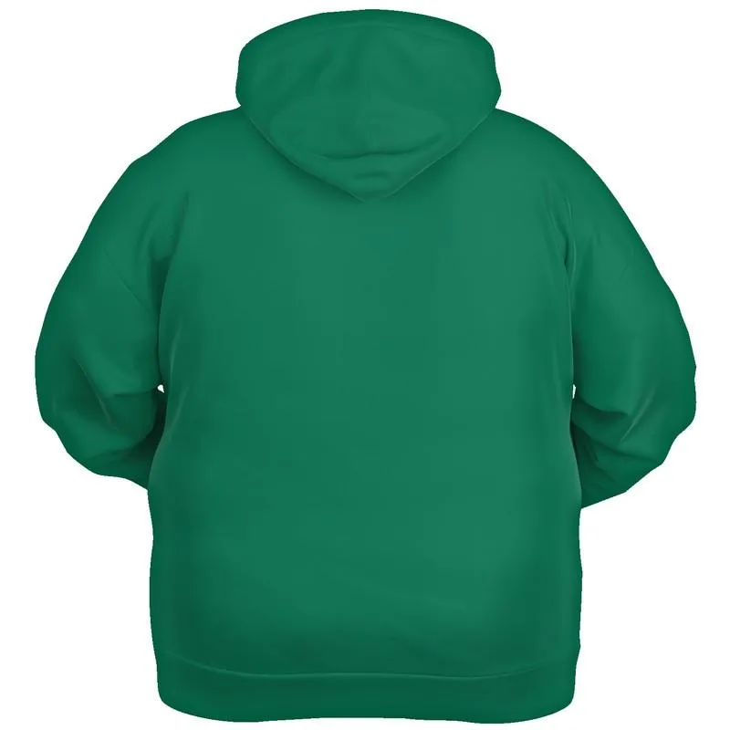 Medium Green Hoodie | Unisex | with PLUS sizes | C100M0Y75K45
