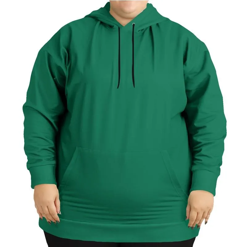 Medium Green Hoodie | Unisex | with PLUS sizes | C100M0Y75K45