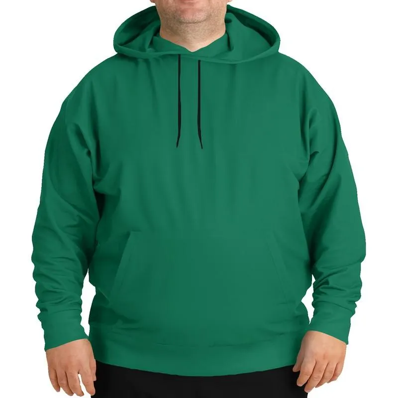 Medium Green Hoodie | Unisex | with PLUS sizes | C100M0Y75K45