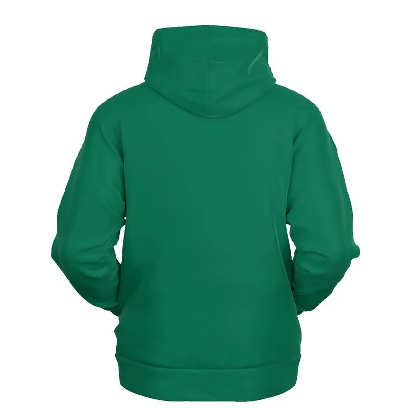 Medium Green Hoodie | Unisex | with PLUS sizes | C100M0Y75K45