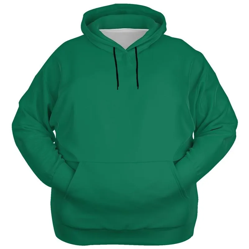 Medium Green Hoodie | Unisex | with PLUS sizes | C100M0Y75K45